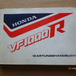 Honda VT 1000R Wartungshandbuch