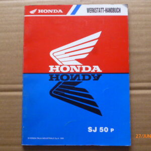 Honda SJ 50 P Werkstatt Handbuch