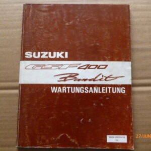 Suzuki GSF 400 Reparaturanleitung