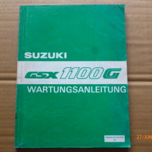 Suzuki GSX 1100 G Wartungsanleitung