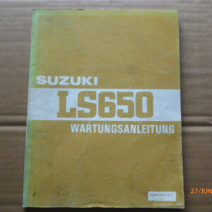 Suzuki LS 650 Wartungsanleitung