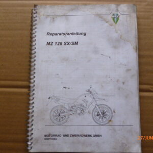 MZ 125 SX, SM Reparaturanleitung