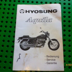 Hyosung Aquila 125 Bedienungsanleitung