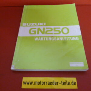 Suzuki GN 250 Wartungsanleitung, Reparaturanleitung